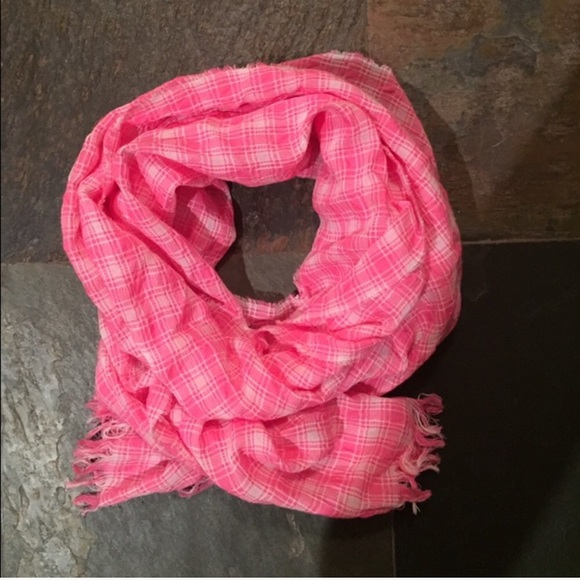 J. Crew Accessories - NWOT JCrew Neon Pink Scarf